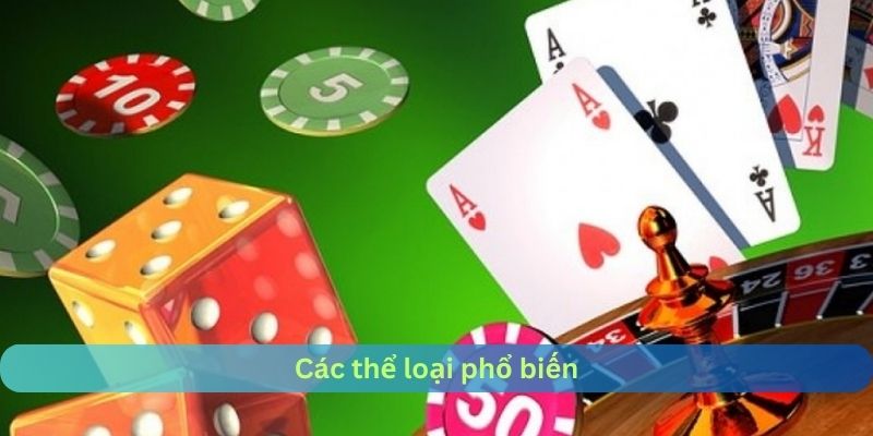 Game Bài 1 Các thể loại phổ biến