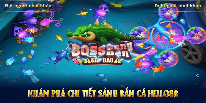 Bắn Cá 1 Khám phá chi tiết sảnh bắn cá TK88 với công nghệ 3D mới nhất