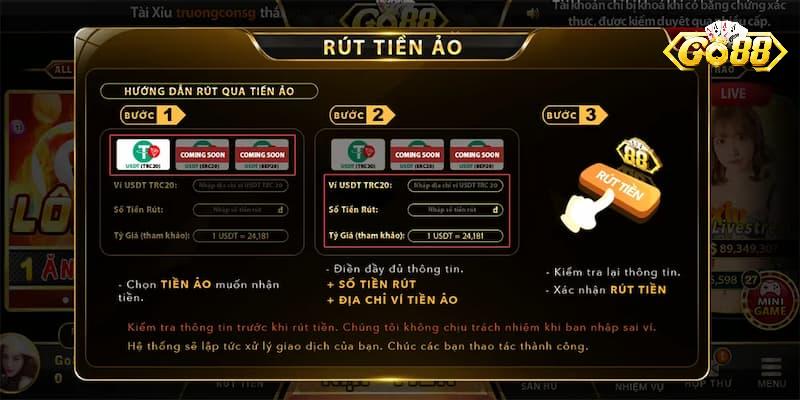 Rút Tiền 1 Điều kiện để bạn rút tiền TK88